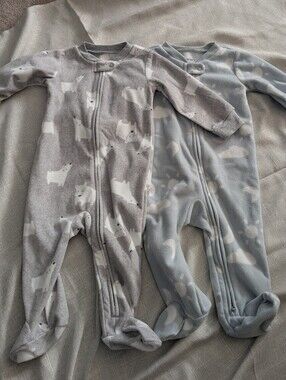 Carter's 3 Piece Fleece Footed Pajamas